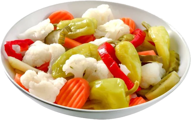 Abu Omar Halal Side of Giardiniera mixed pickles